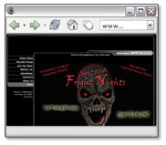 Screenshot of AZ Fright Nights