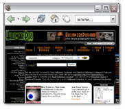 Screenshot of HalloweenPlus.com